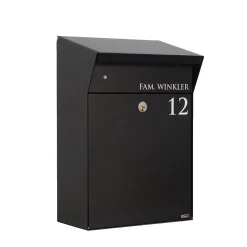 Online Allux BJØRN VILLA POSTKASSE SORT