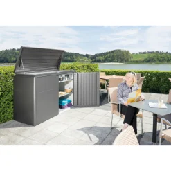 New Biohort HIGHBOARD STR. 160 HYNDEBOKS KVARTSGRÅ METALLIC