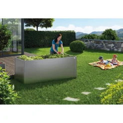Sale Biohort 1X1 HØJBED KVARTSGRÅ METALLIC 77 X 102 X 102 CM