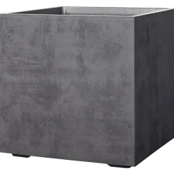 Hot Deroma MILLENIUM 208-619 PLANTEKASSE PLASTIK ANTRACITGRÅ 39X39X39 CM