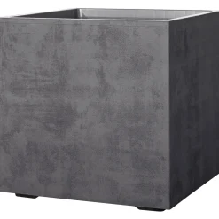 Hot Deroma MILLENIUM 208-619 PLANTEKASSE PLASTIK ANTRACITGRÅ 39X39X39 CM