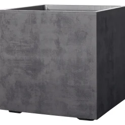 Online Deroma MILLENIUM 208-620 PLANTEKASSE PLASTIK ANTRACITGRÅ 49X49X49CM