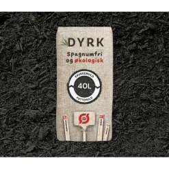 Best DYRK ØKOLOGISK OG SPAGNUMFRI KRUKKE- OG POTTEMULD 40 L