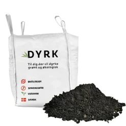 Clearance DYRK ØKOLOGÍSK OG SPAGNUMFRI BIGBAG PILEKOMPOST 1500 L