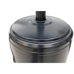 F&H Com RUND TERRASSEVARMER SORT 5000-12000 WATT