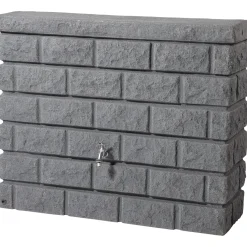 Outlet Garantia ROKY 400 L REGNVANDSBEHOLDER 40 X 120 X 100 CM GRÅ GRANIT
