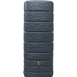 New Garantia SLIM STONE 500L REGNVANDSBEHOLDER 750X1840X510 MM MØRKEGRÅ