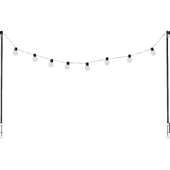 Discount GardenLife DEKOSTANG TIL LYSKÆDE STÅL SORT L220 CM