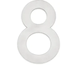 Outlet Habo 8 HUSNUMMER RUSTFRI