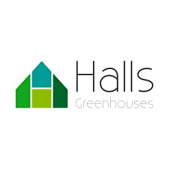 Best Halls ICON 8 DRIVHUS EKSKL. SOKKEL HÆRDET GLAS SORT 8,1 M2