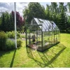 Sale Halls ICON ICON 8 DRIVHUS EKSKL. SOKKEL 3 MM HÆRDET GLAS GRØN 11,2 M2