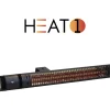Discount Heat1 212-320 TERRASSEVARMER SORT 660/2000 W