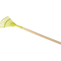 New Home>it BØRNE LØVRIVE - 82CM - LIME HAVEREDSKAB