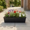 Clearance Hortus AGRO 208-400 ALTANKASSE PLAST ANTRACITGRÅ L60 CM