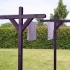 Sale Hortus 801-012PC TØRRESTATIV SORT TRÆ
