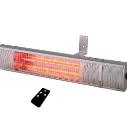 Clearance Hortus 211-352 TERRASSEVARMER SØLV 500/1000/1500 W