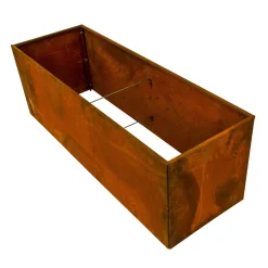 Discount Hortus 210-902 UDEN BUND HØJBED RUST PATINA 40 X 120 X 40 CM