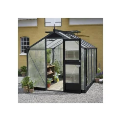 Sale Juliana COMPACT EKSKL. SOKKEL DRIVHUS 10 MM POLY ANTRACIT 8,2 M2