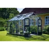Clearance Juliana PREMIUM DRIVHUS 3 MM HÆRDET GLAS HELE BANER ALUMINIUM 10,9 M2