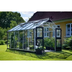 Clearance Juliana PREMIUM EKSKL. SOKKEL DRIVHUS 10 MM POLY ALUMINIUM 13 M²