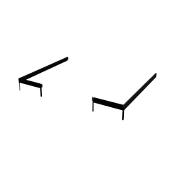 Hot Juliana VERANDA VÆGDRIVHUS 3MM HÆRD GLAS HELE BANER,10MM POLYTAG ANTRACIT 6,6 M2