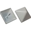 Clearance Kokille PYRA 94 STOLPEHAT ALUMINIUM HVID 94 X 94 MM
