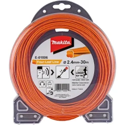 Online Makita FOUR-LEAF E-01806 ORANGE TRIMMERTRÅD