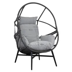 Best Outrium ROSARIO INKL. HYNDER LOUNGESTOL SORT