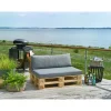 Hot Outrium SALINA VANDAFVISENDE PALLE RYGHYNDE ANTRACITGRÅ 12 X 40 X 120 CM