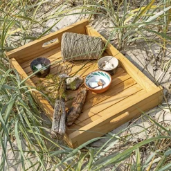 Best Outrium SERVERINGSBAKKE NATUR TEAK