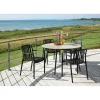 Sale Outrium TAVIRA/MURCIA BORD + 4 STOLE HAVEMØBELSÆT NATUR/SORT