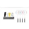 Hot Play>it BADMINTONSÆT - 4 SPILLERE HAVESPIL