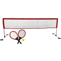 Best Play>it TENNISSÆT INKL. NET HAVESPIL
