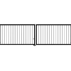 Plus BASIC DOBBELTLÅGE PULVERLAKERET 300 X 85 CM