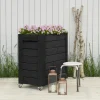 Clearance Plus BLOMSTERKASSE SORT 95 X 50 X 87 CM