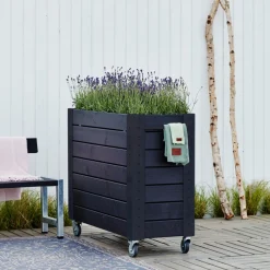 Clearance Plus BLOMSTERKASSE SORT 95 X 50 X 120 CM