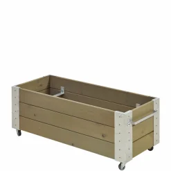 Outlet Plus CUBIC BLOMSTERKASSE GRÅBRUN 45 X 50 X 120 CM