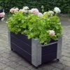 New Plus CUBIC BLOMSTERKASSE SORT 45 X 87 X 50 CM