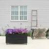 Discount Plus CUBIC BLOMSTERKASSE SORT 45 X 50 X 87 CM