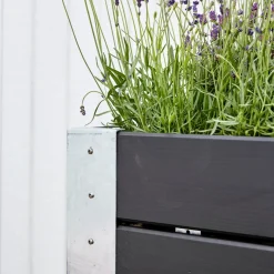 Sale Plus CUBIC BLOMSTERKASSE SORT 50 X 90 X 120 CM