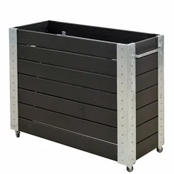 Sale Plus CUBIC BLOMSTERKASSE SORT 50 X 90 X 120 CM