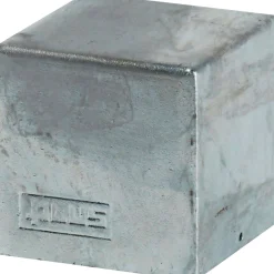 Discount Plus CUBIC STOLPEHAT STÅL GRÅ 71 X 71 MM