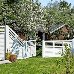 New Plus DECORA HEGN FUNGICIDBEHANDLET & GRUNDMALET 2 GANGE HVID 180 X 180 CM