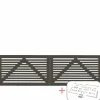 Best Plus DOBBELTLÅGE FUNGICIDBEHANDLET OG GRUNDMALET UMBRAGRÅ 300 X 90 CM