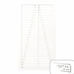 Sale Plus ENKELTLÅGE FUNGICIDBEHANDLET & GRUNDMALET 2 GANGE HVID 100 X 180 CM