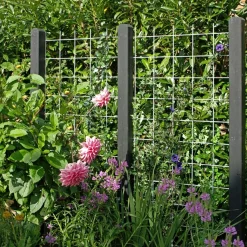 Best Plus ESPALIER STÅL GALVANISERET LOOK 90 X 180 CM
