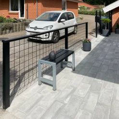 Clearance Plus ESPALIER STÅL SORT 90 X 180 CM