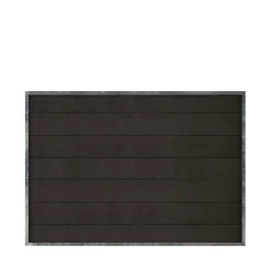 Sale Plus FUTURA KOMPOSITHEGN SKIFFERGRÅ/SORT 180 X 127 CM
