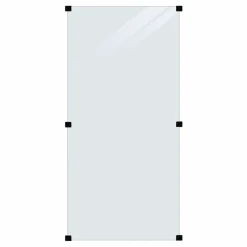 Discount Plus GLASHEGN HÆRDET KLART 90 X 180 X 0.60 CM