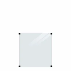 Best Plus GLASHEGN HÆRDET LAMINERET KLART 90 X 91 X 0.87 CM